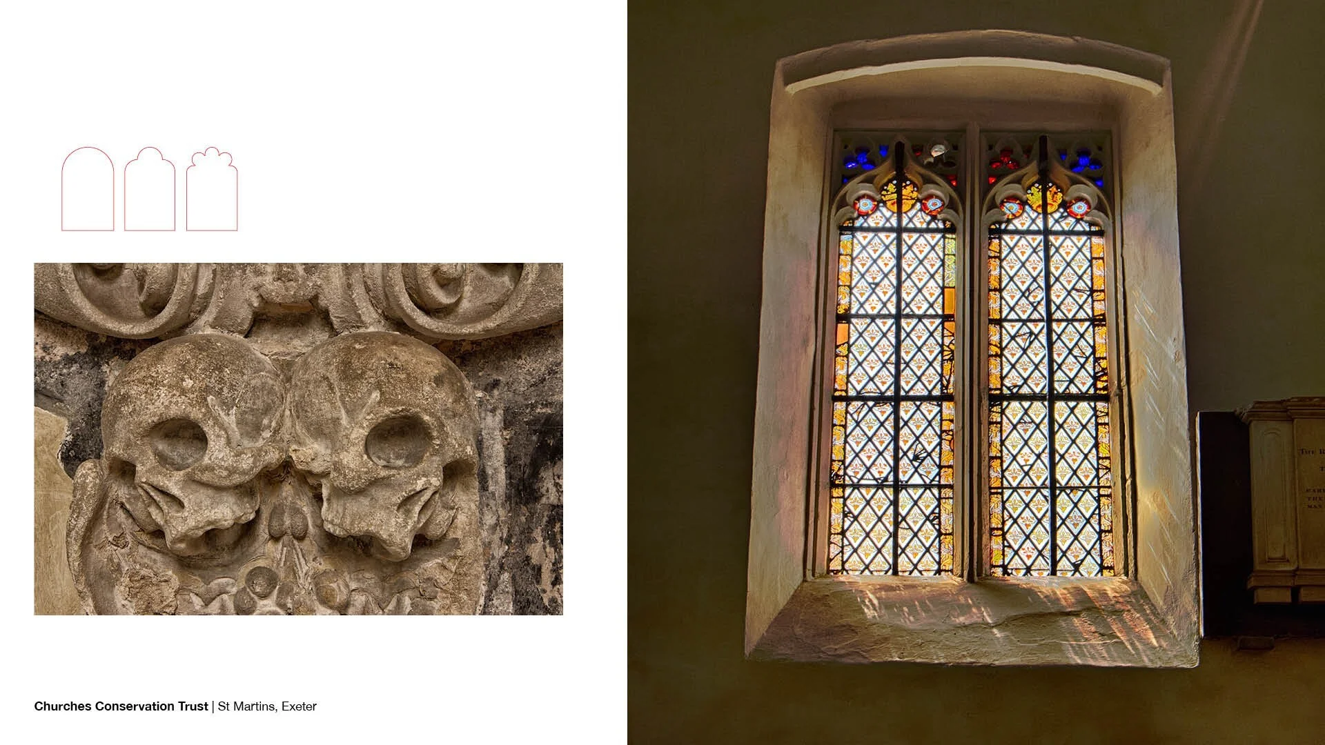 St Martin's Church stained glass window