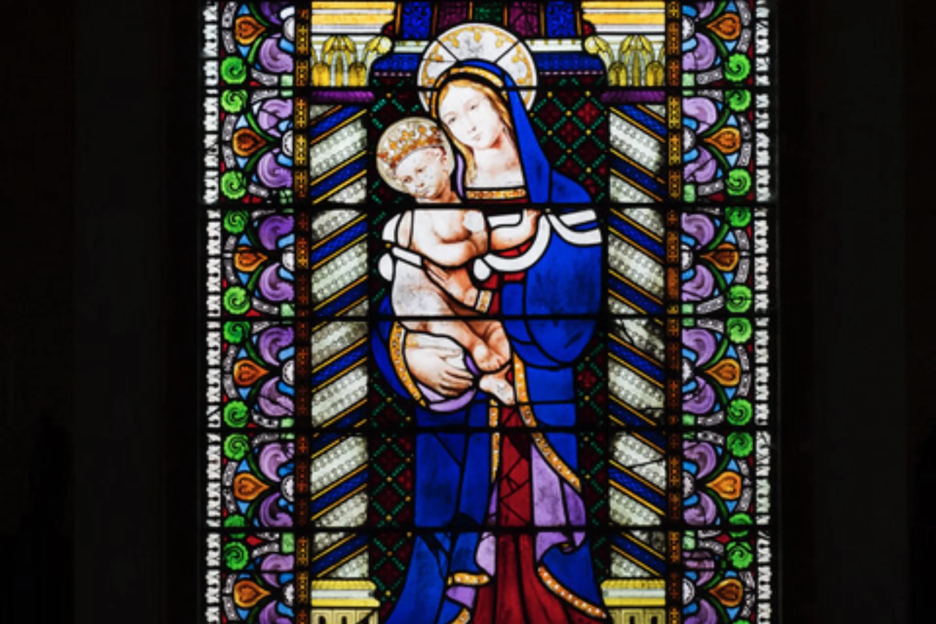 St Mary, Roecliffe - Virgin and Child Window