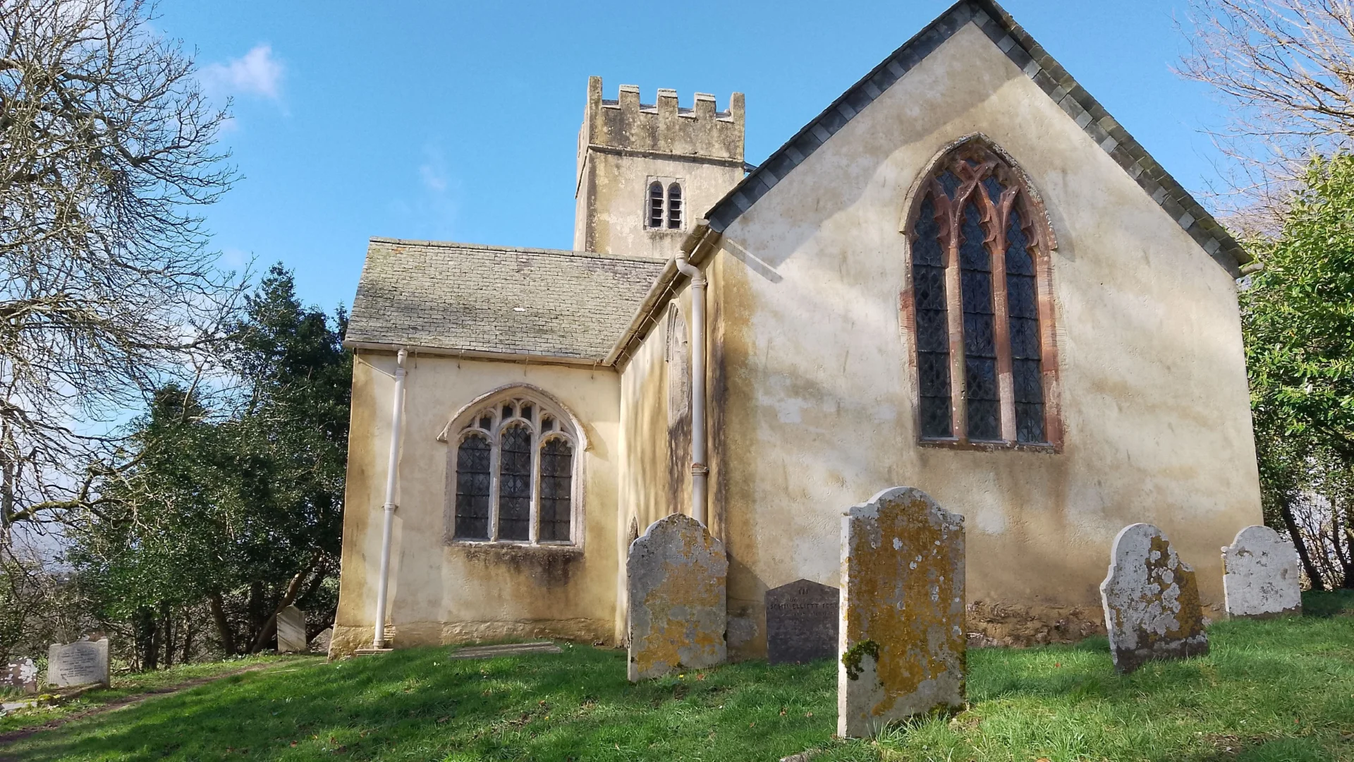 West Ogwell Church exterior