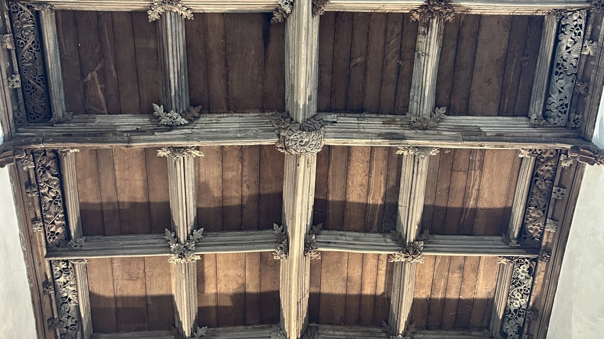 Ceiling of All Saint's Church, Langport