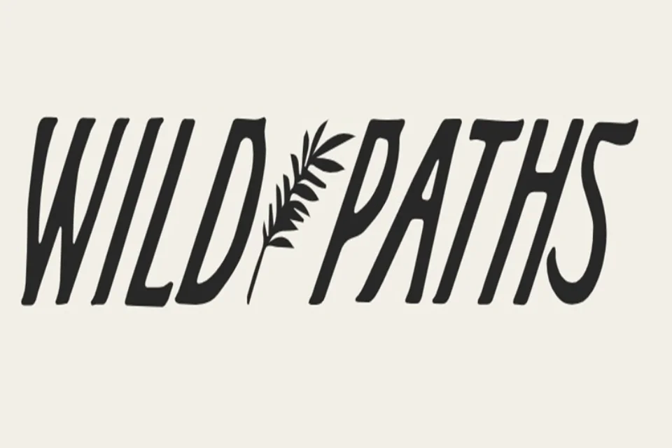 Plain text stating - Wild Paths