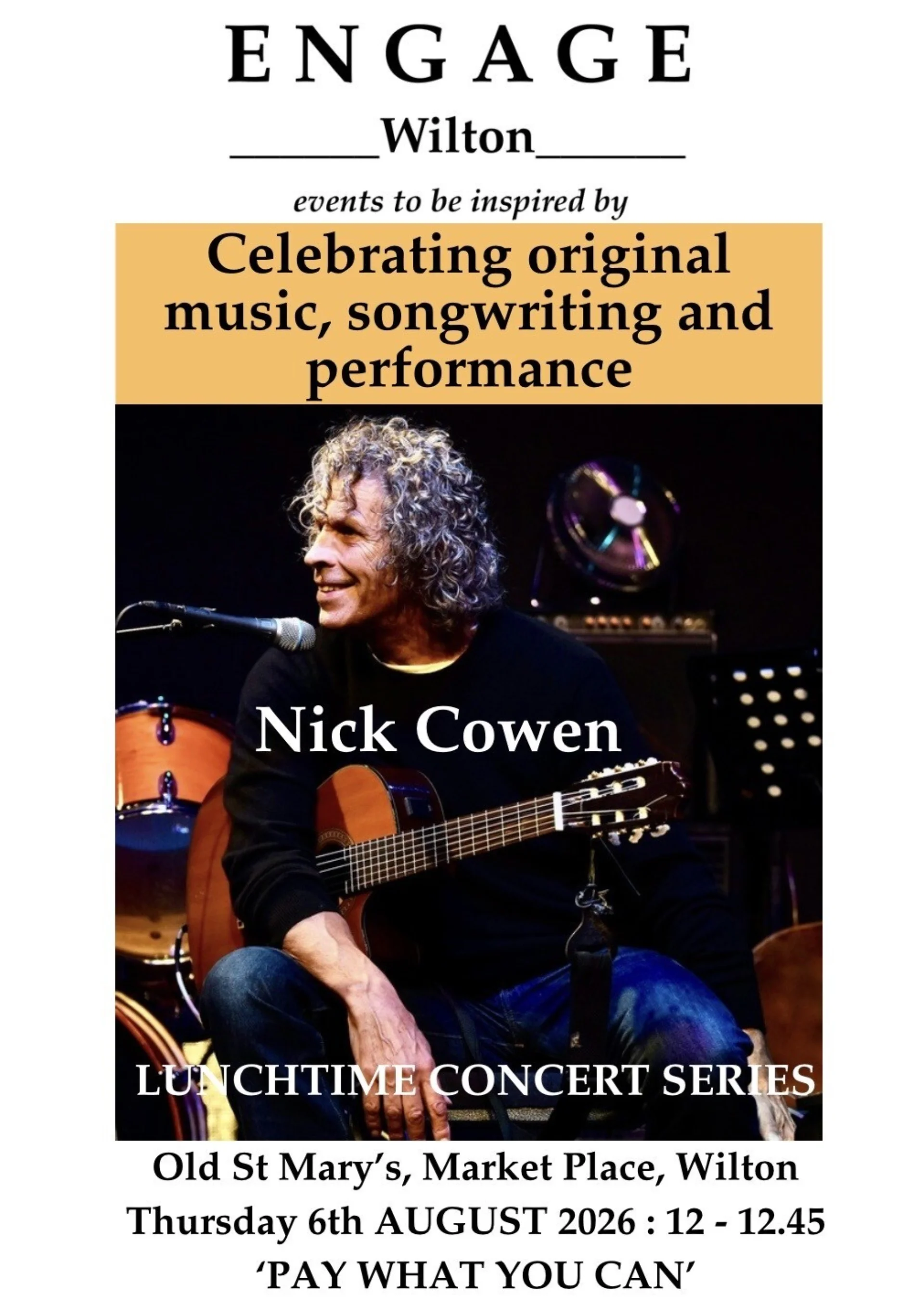 Nick Cowen Poster