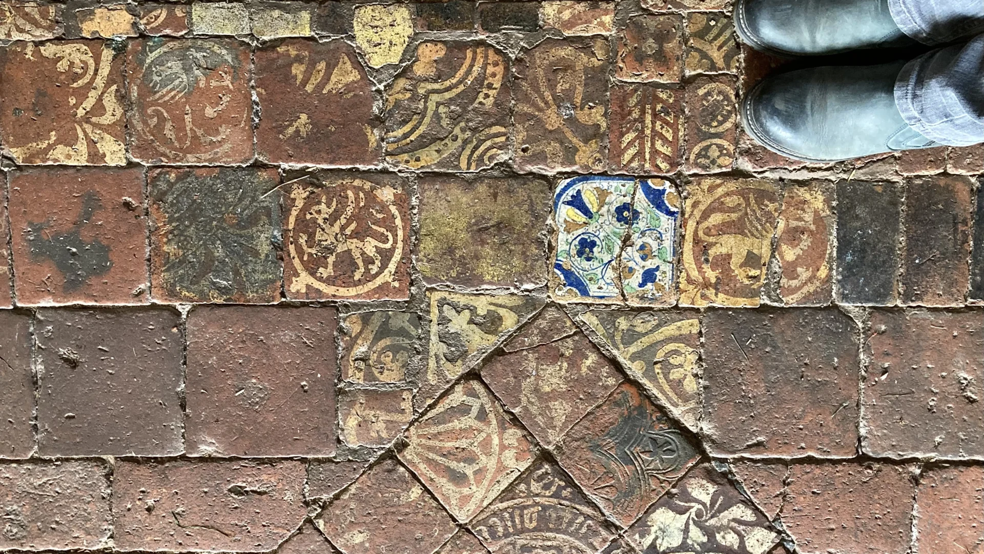 St Mary the Virgin Preston Candover Interior Tiles