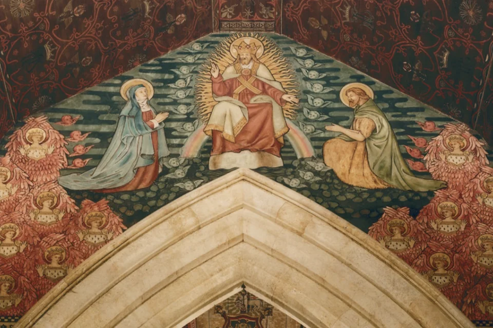 Wallpaintings at All Saints' Church, Cambridge