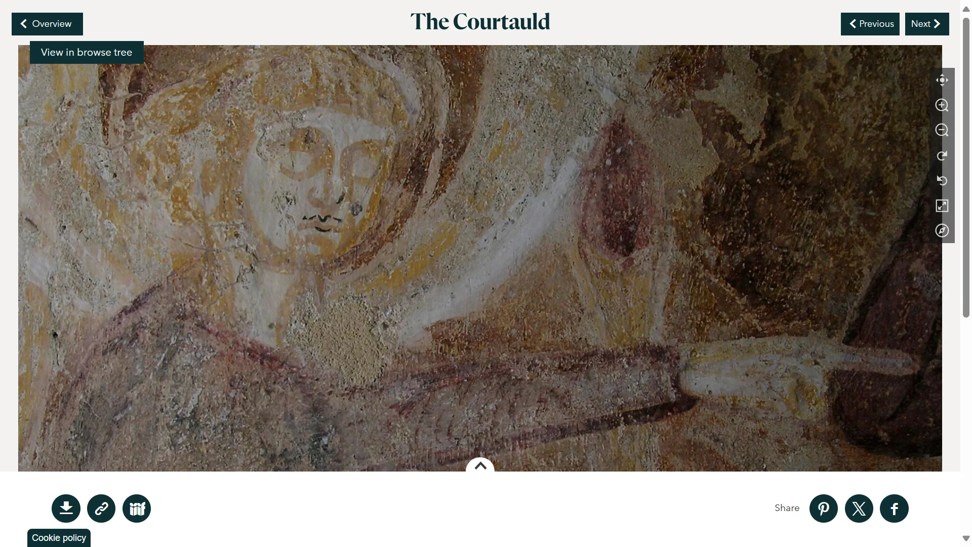 Users can browse documents and images, and examine them in greater detail using the platform's zoom functions and text s