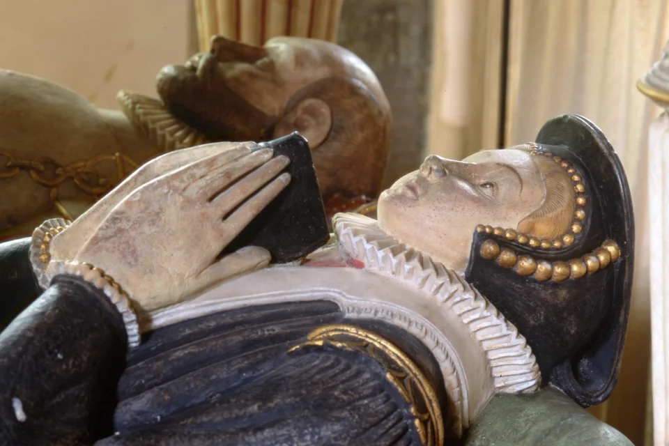 Effigy of Elizabethan Couple